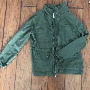 Olive green jacket